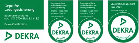 DEKRA zertifiziert ISO 9001:2015