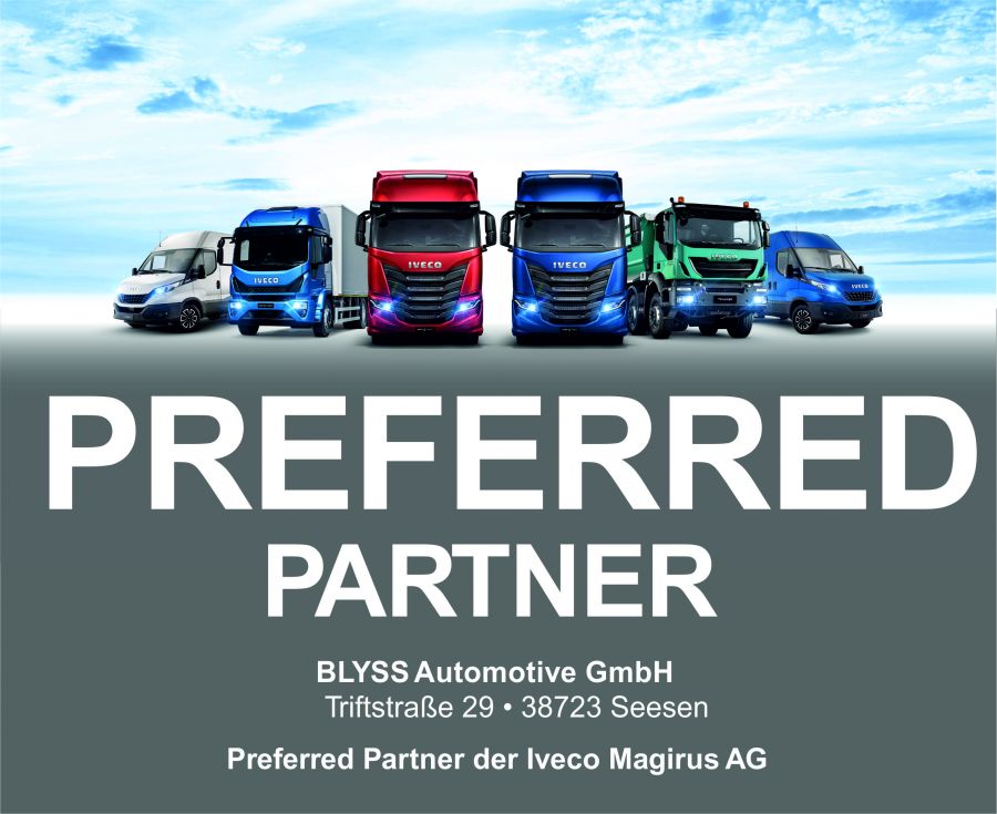 Preferred Partner der Iveco Magirus AG