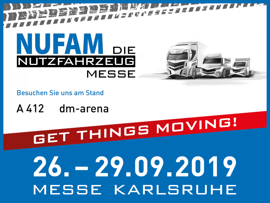 NUFAM 2019 - WIR STELLEN AUS!