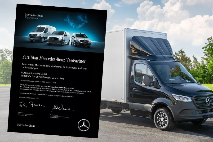 BLYSS Automotive GmbH erhält neues Ze...