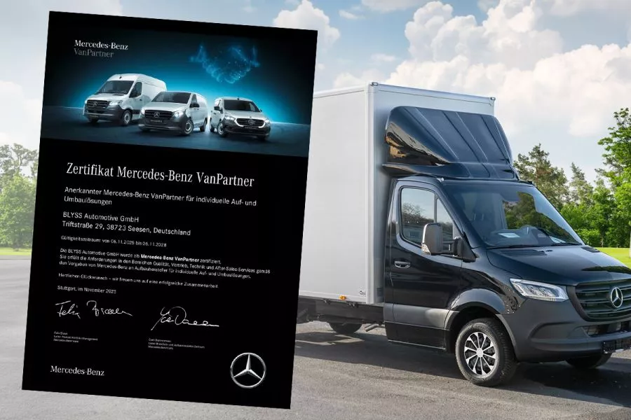 BLYSS Automotive GmbH erhält neues Ze...