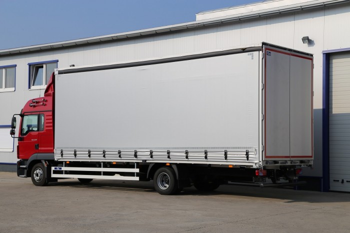 Planenaufbau PS18 für LKW von 6.0 bis 18.0 to.